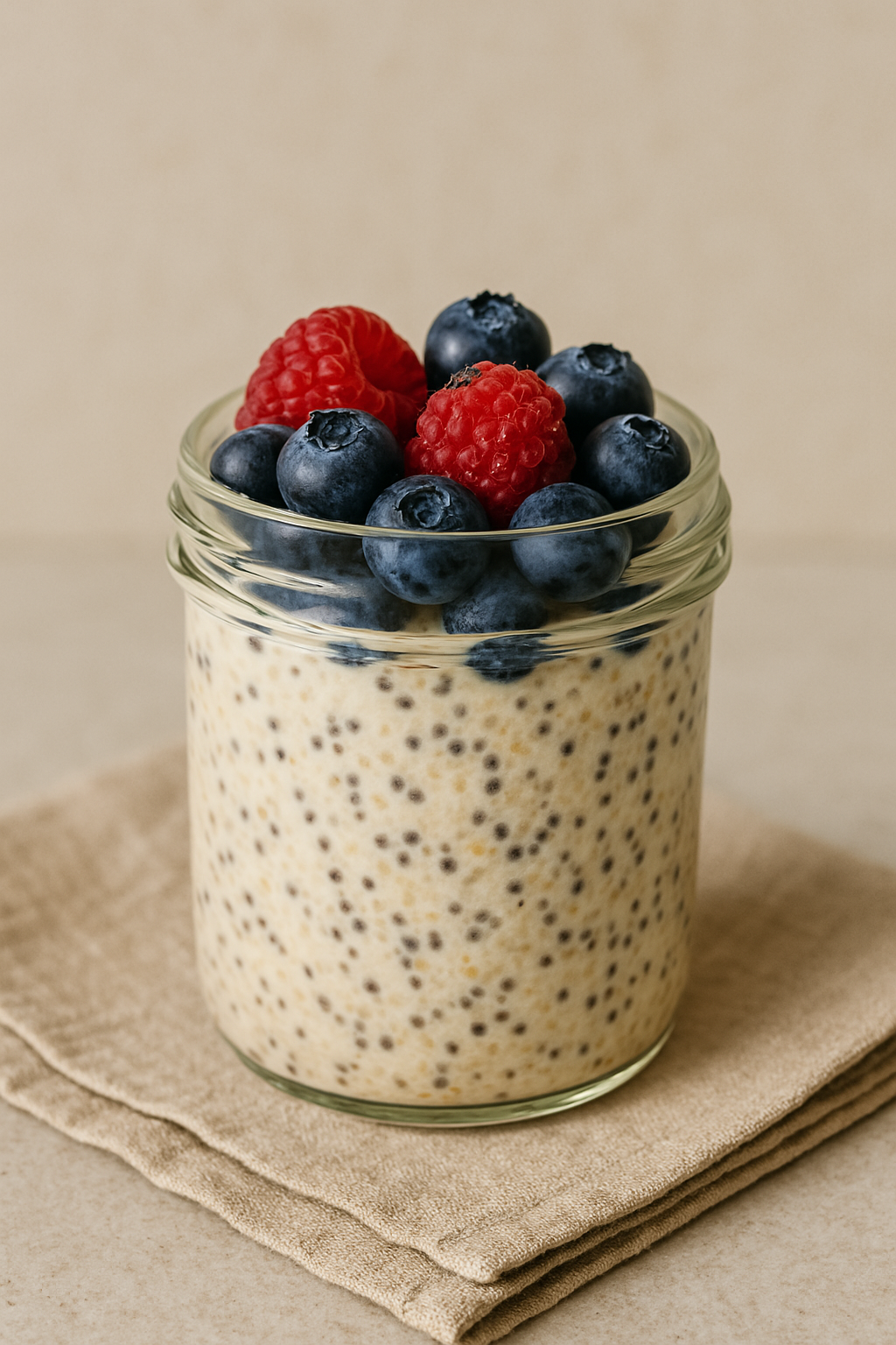 Proteinrik overnight oats