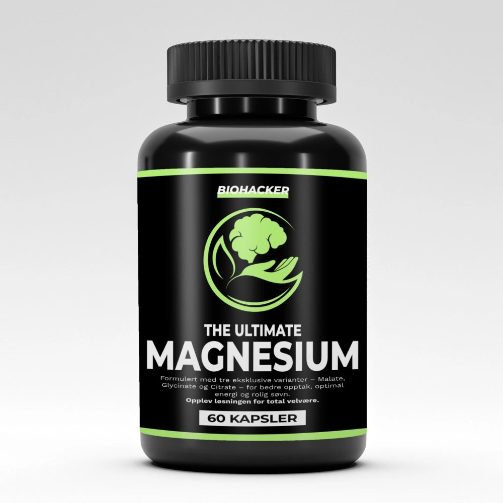 BIOHACKER Ultimate Magnesium (60 kapsler)