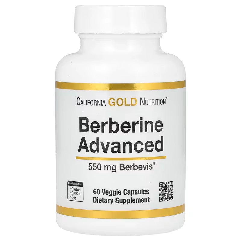 Berberine Advanced 550 mg, 60 Kapsler