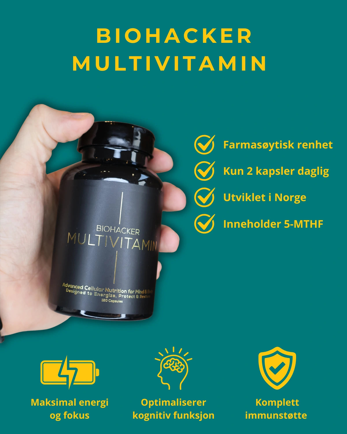 Premium Multivitamin 120 Kapsler
