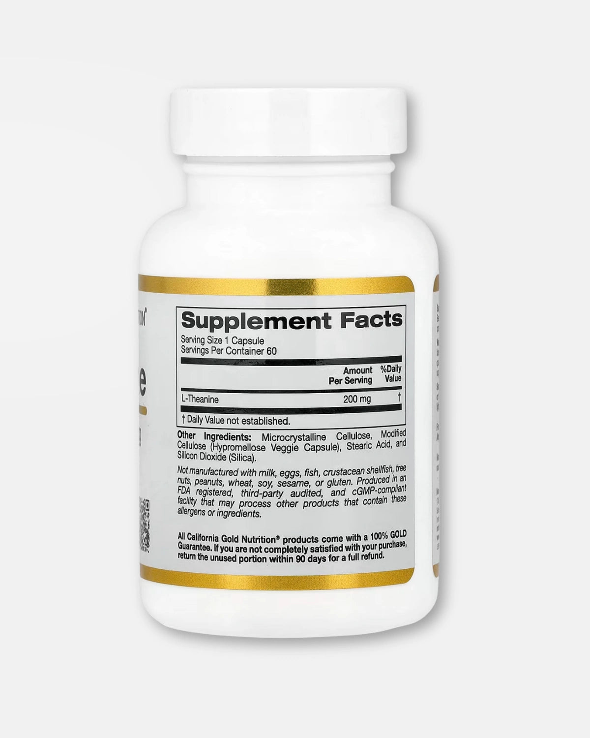 L-Theanine (AlphaWave®) 200 mg, 60 Kapsler