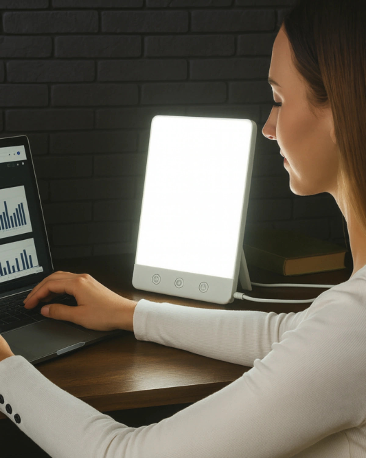 Dagslyslampe 10 000 lux