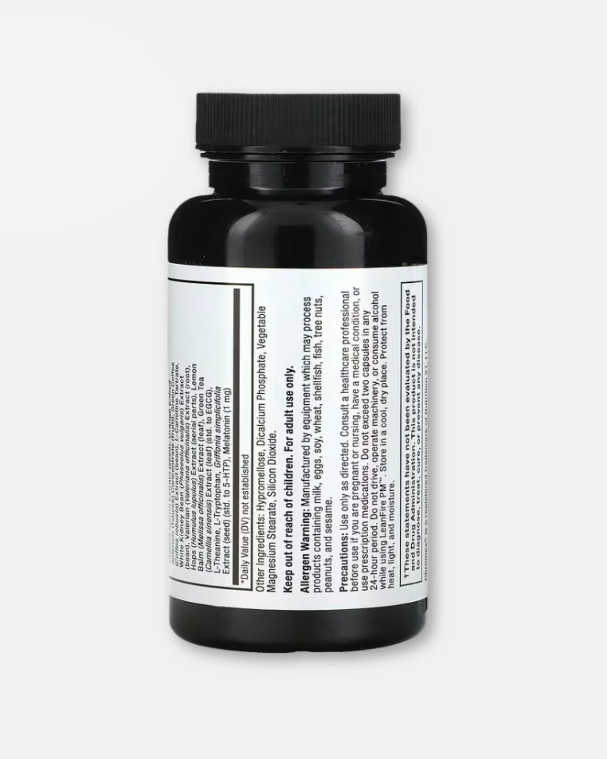 LeanFire® PM Nighttime Fat Burner 60 Kapsler