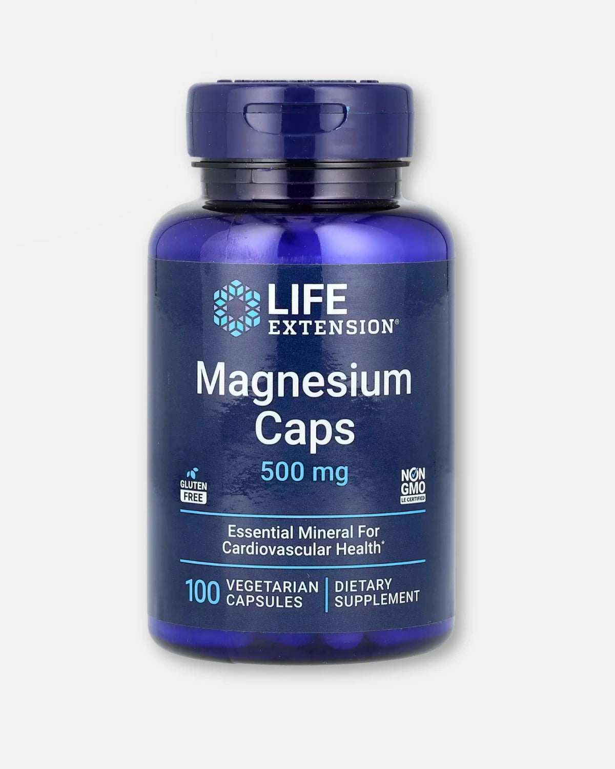 Magnesium 500 mg, 100 Kapsler