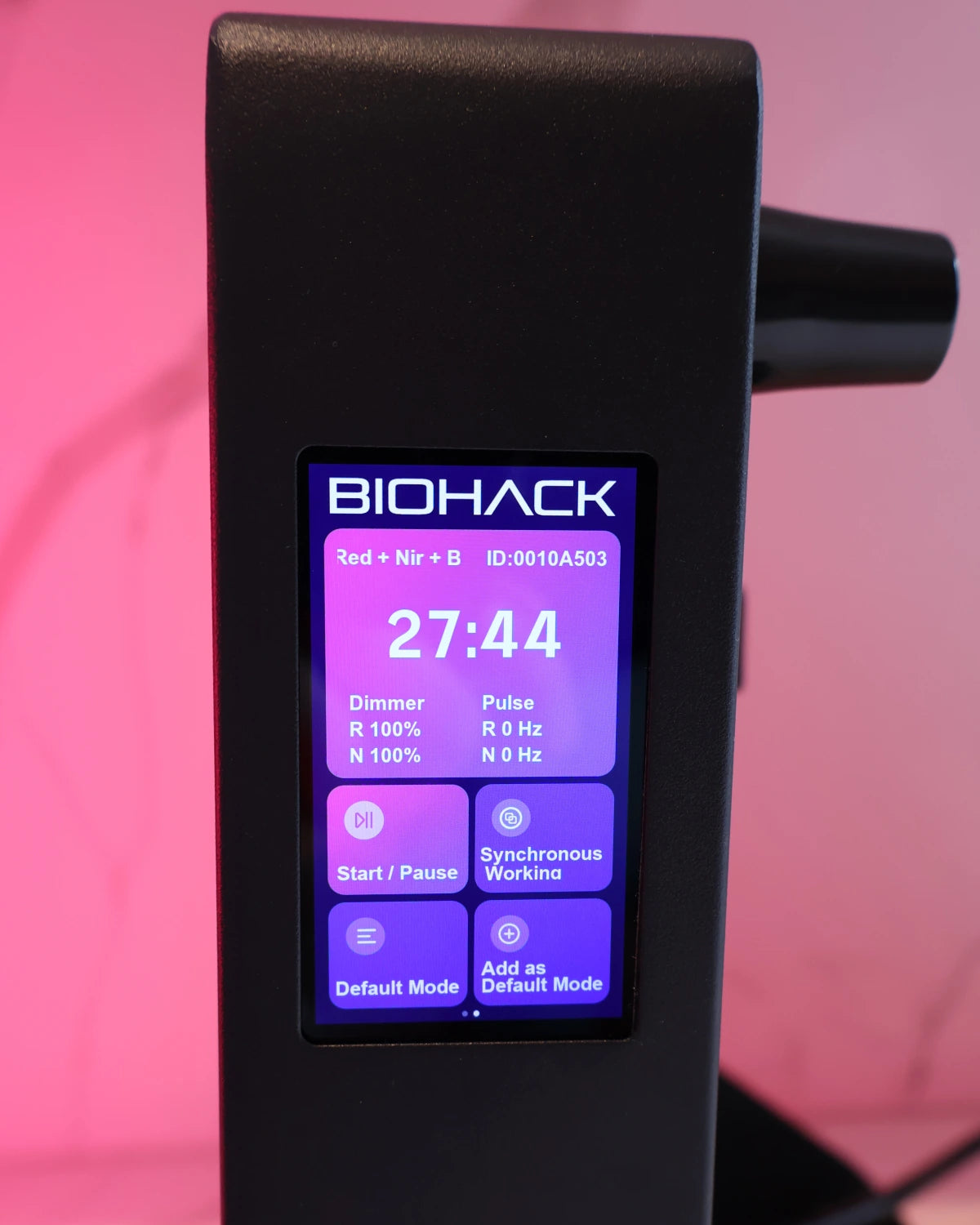 LUX-7 Pro Rødtlyspanel – 7 Bølgelengder & Touch-skjerm