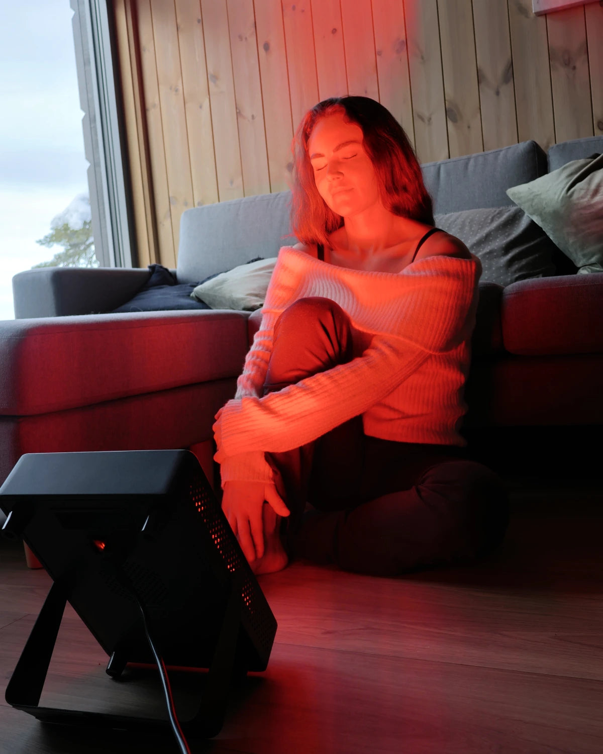 LUX-7 Pro Rødtlyspanel – 7 Bølgelengder & Touch-skjerm