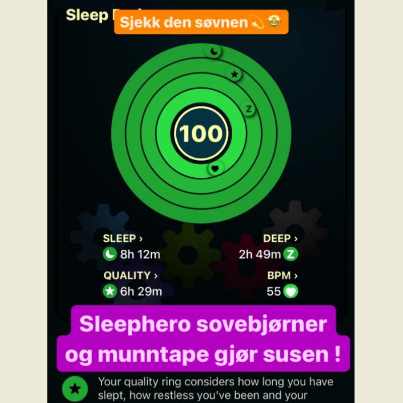 SLEEPHERO Sovebjørner 60 stk