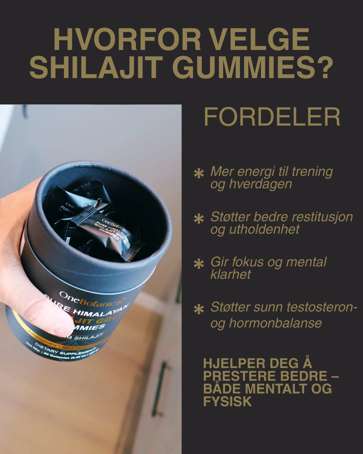 Shilajit Gummies 60 stk