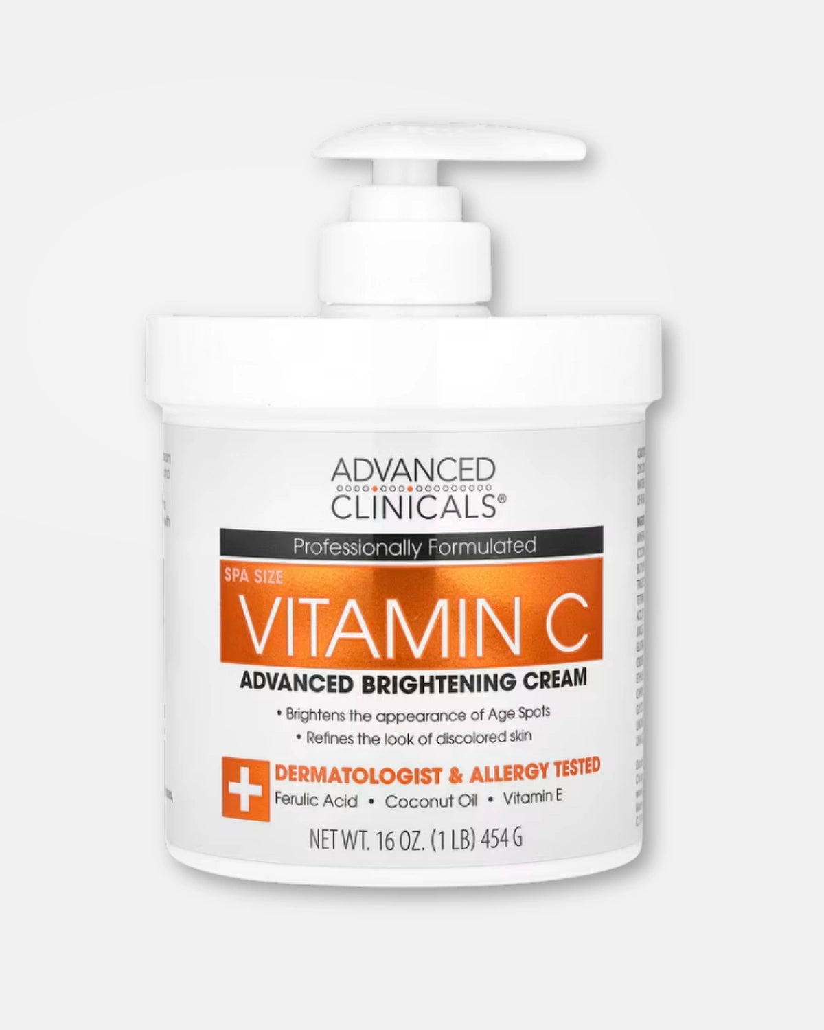 Fuktighetskrem for glød med C-vitamin 454g
