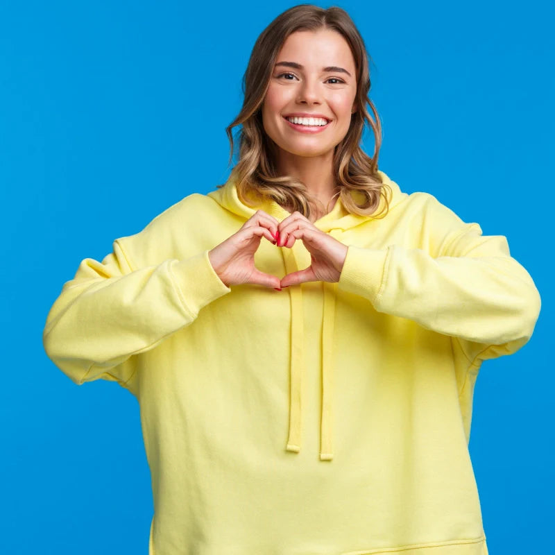 Kvinne som tar vare på immunforsvaret 