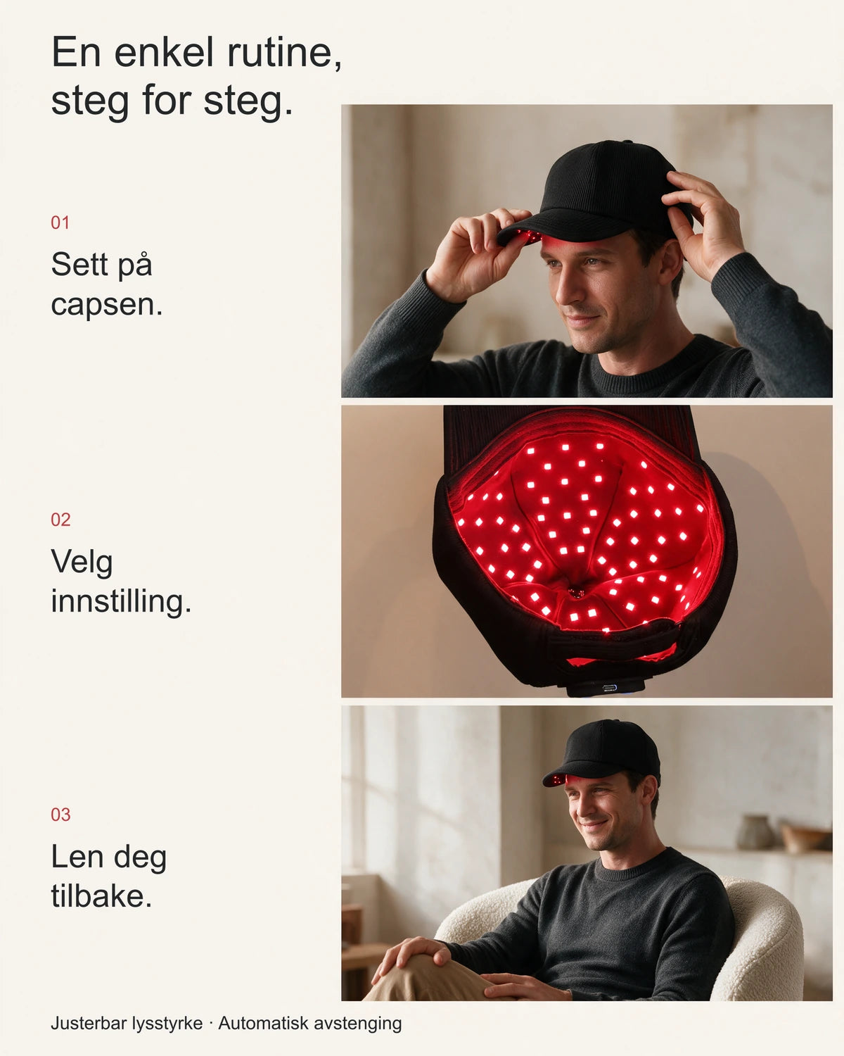 Red Light Hair Restore Cap