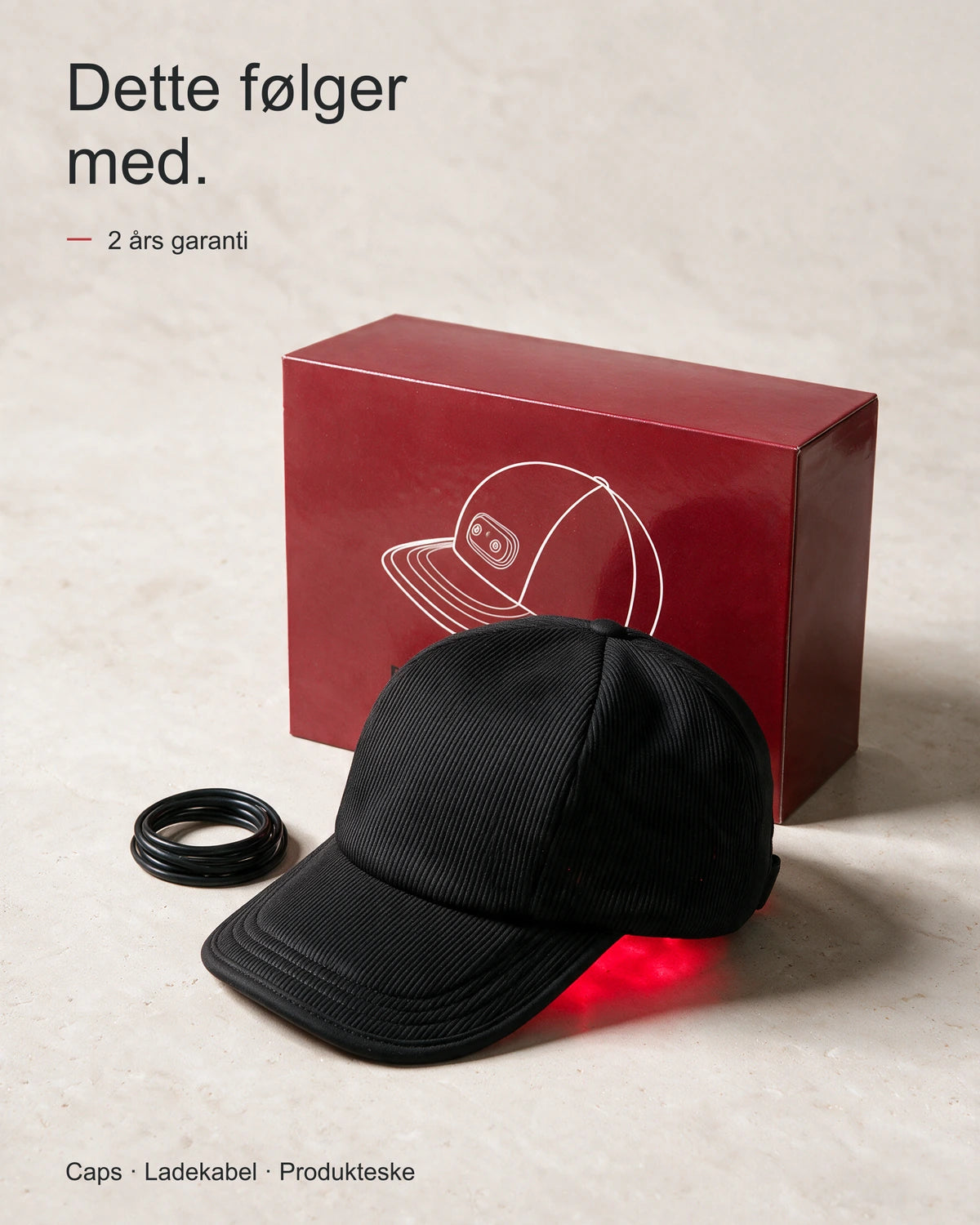 Red Light Hair Restore Cap