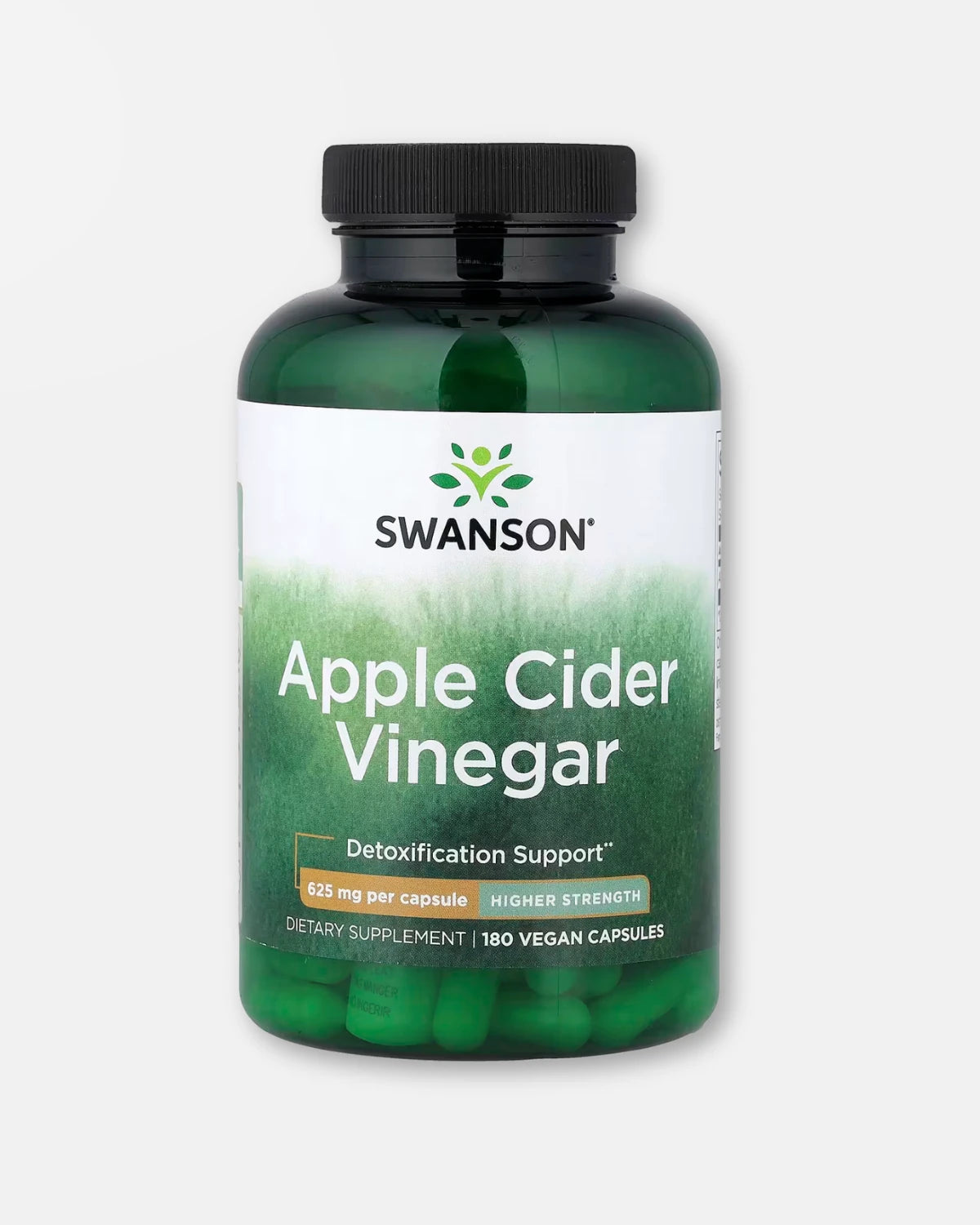 Apple Cider Vinegar, Higher Strength – 180 kapsler (625 mg)