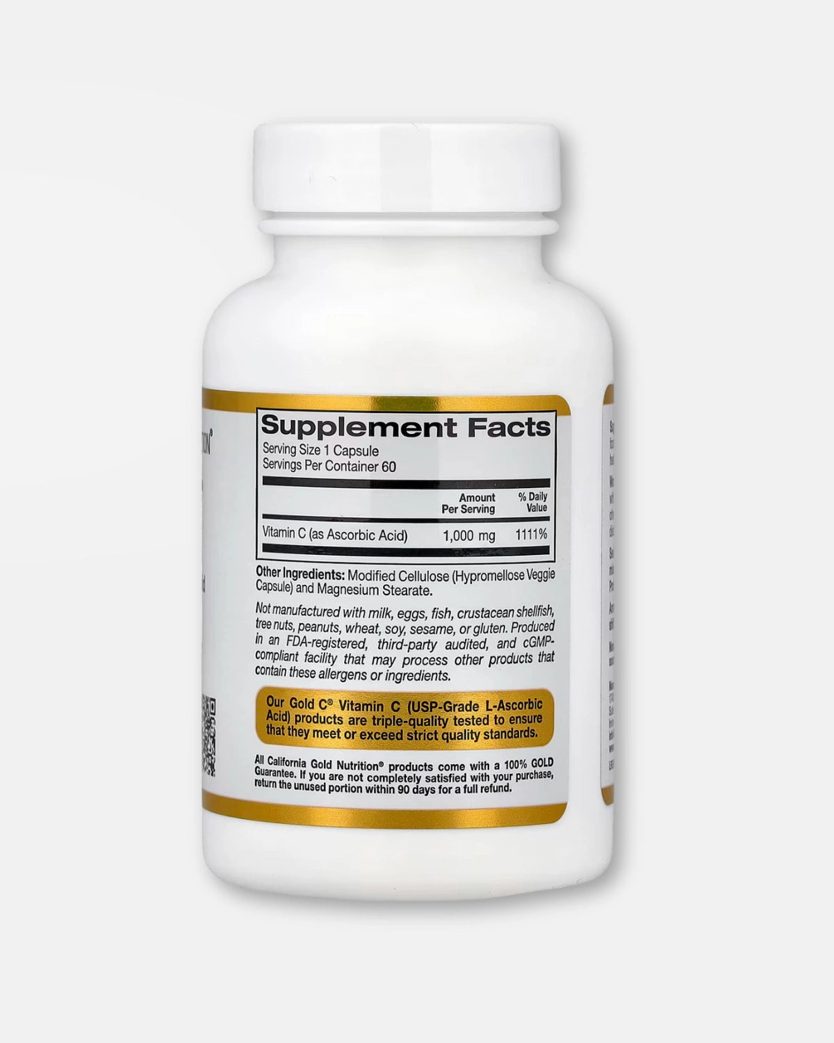 C Vitamin 1000mg - 60 kapsler