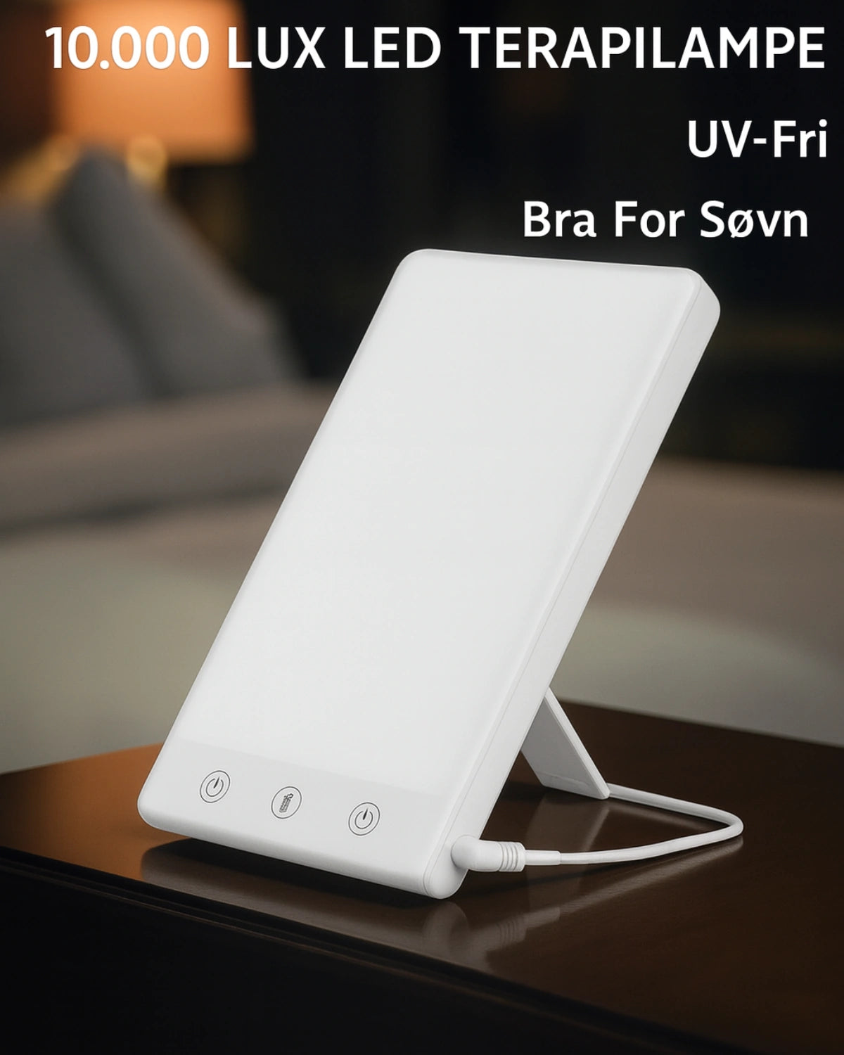 Dagslyslampe 10 000 lux