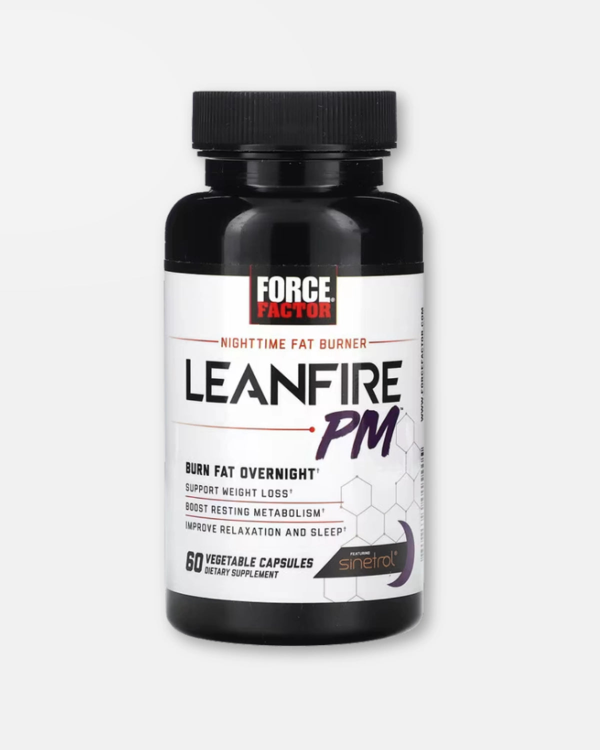 LeanFire® PM Nighttime Fat Burner 60 Kapsler