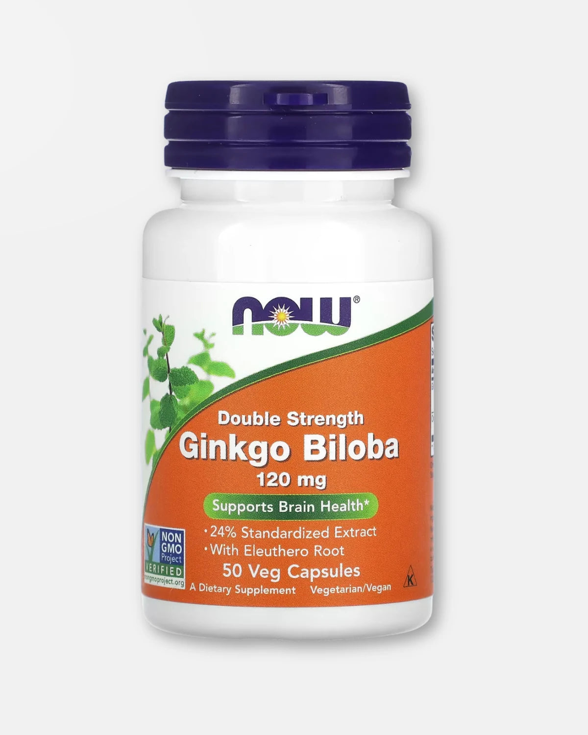 Ginkgo Biloba, 120 mg – 50 Kapsler