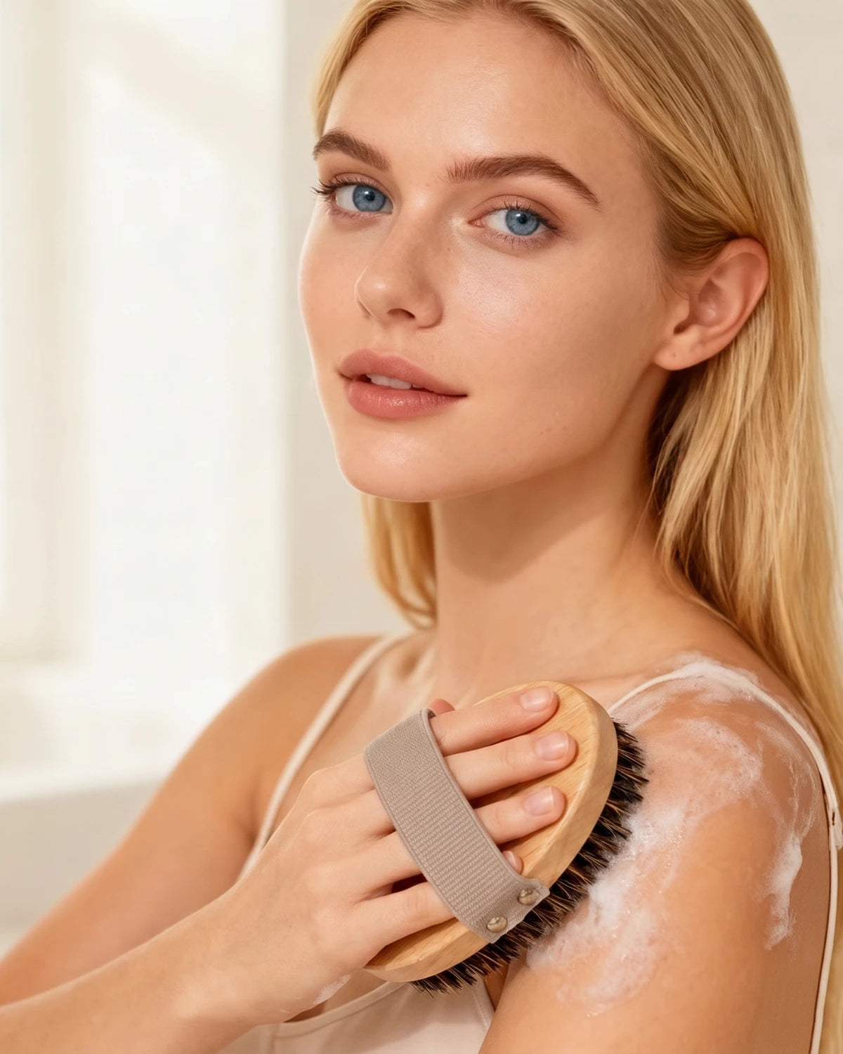 Ione-Tørrbørste med Kobber | Lymfedrenasje & Cellulær Detox