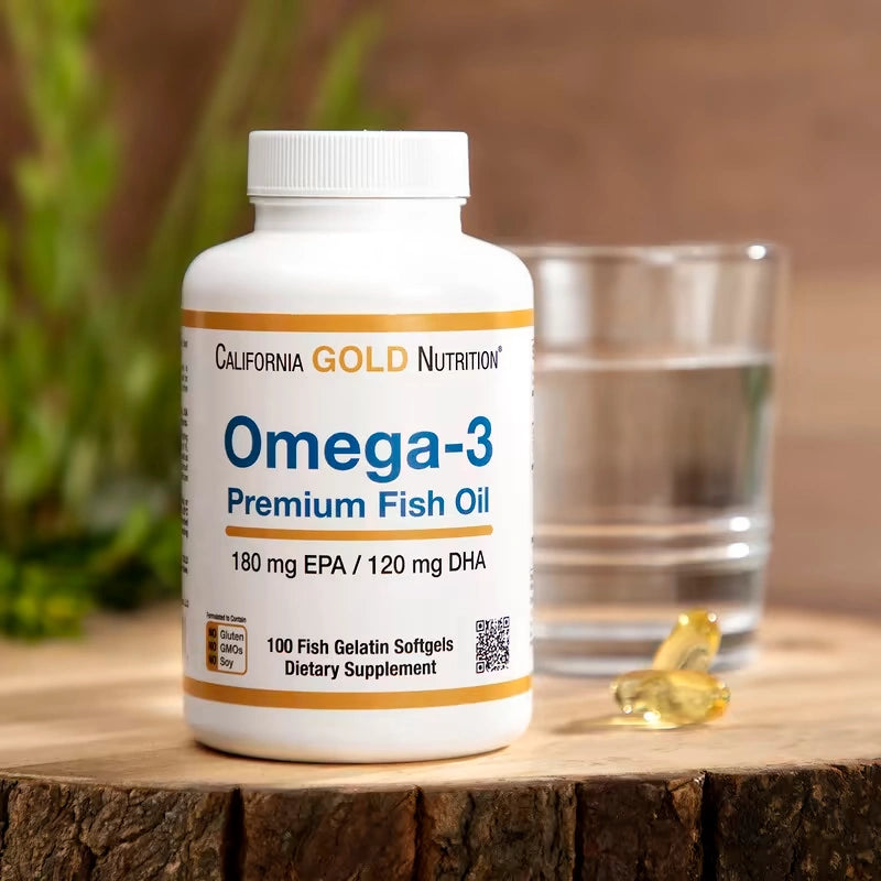 Omega-3 Premium Fiskeolje 100 Kapsler