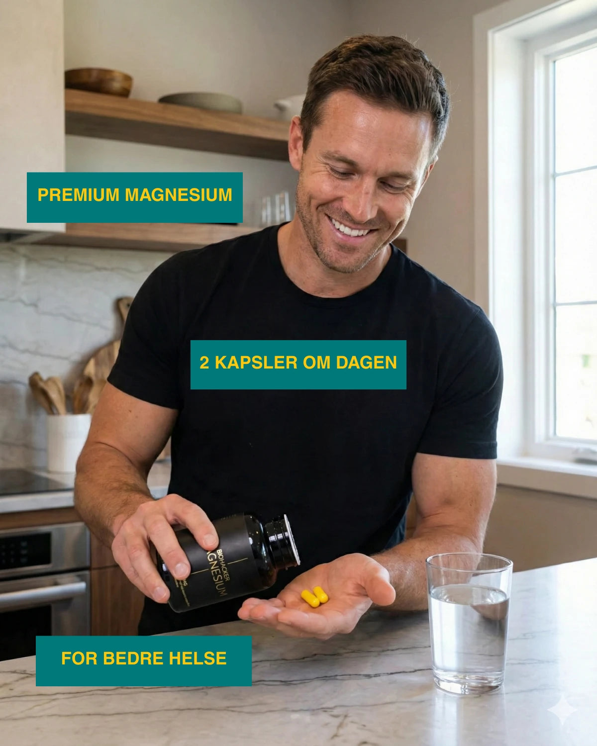 Premium Magnesium Complex | 300mg | 120 Kapsler