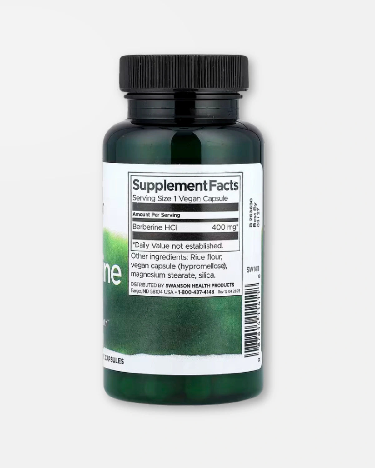 Berberine 60 Kaplser