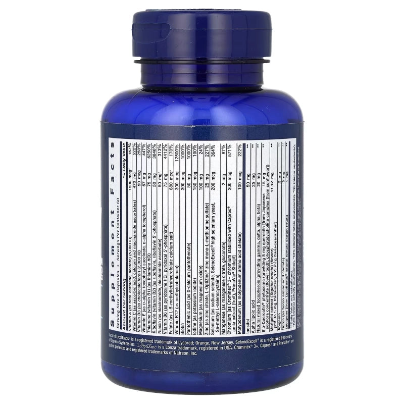 Life Extension Multivitamin, 120 Kapsler