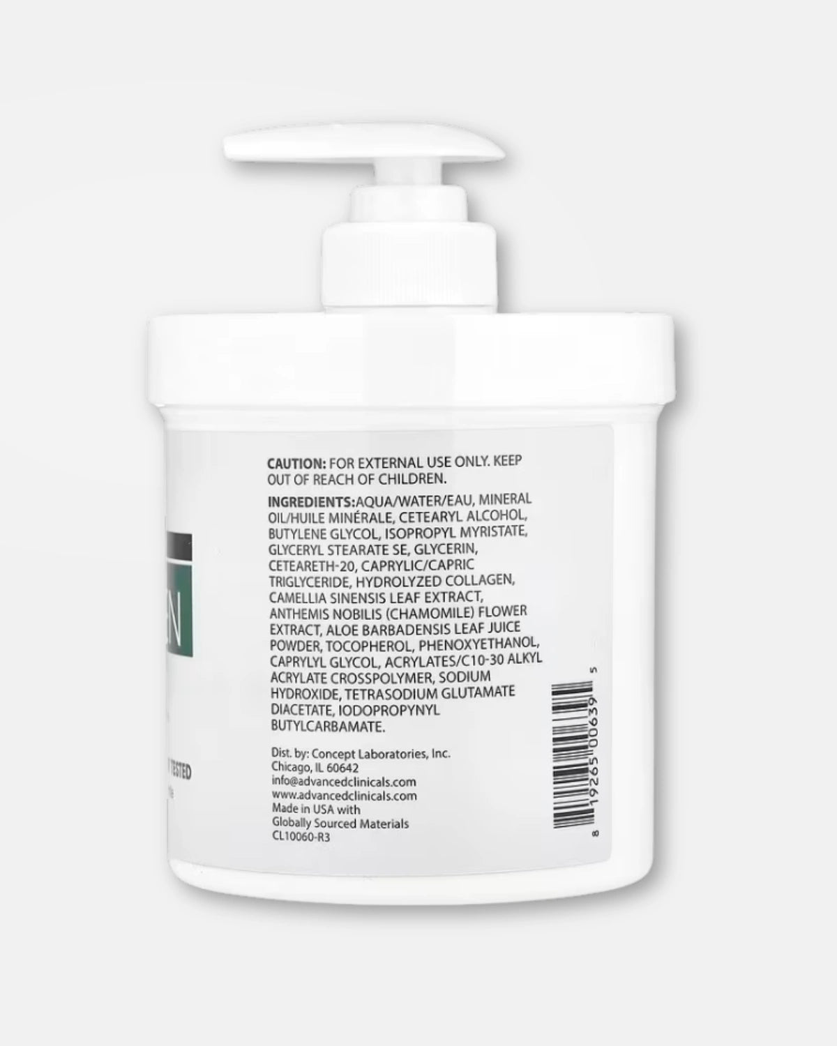 Oppstrammende krem med kollagen 454g