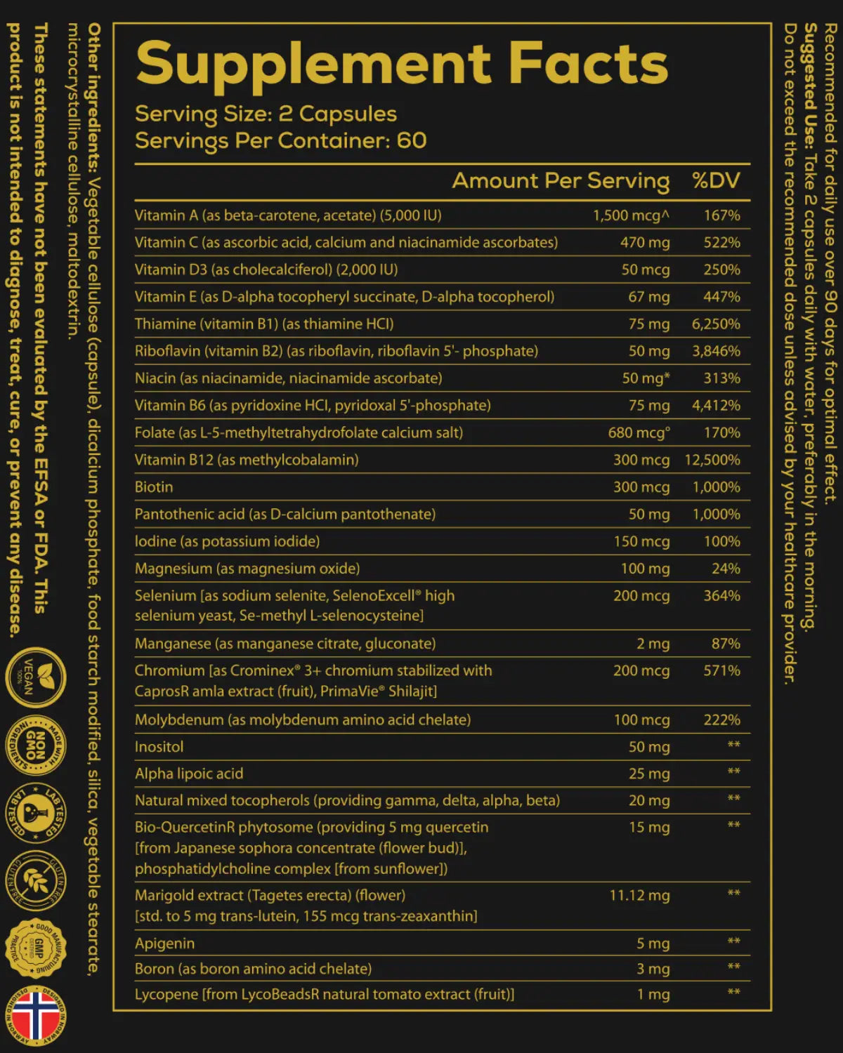 Premium Multivitamin 120 Kapsler